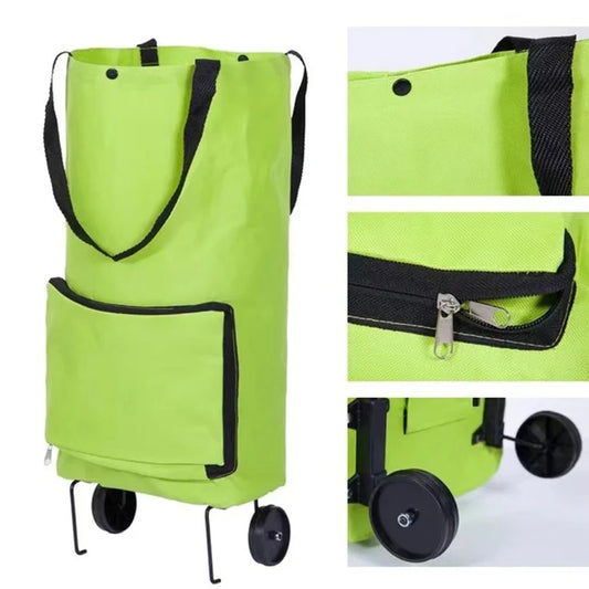 New Foldable Shopping Bag with Wheels